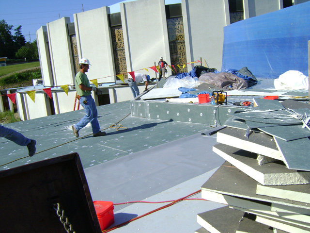 Single Ply TPO Roofing System - Dryspace, Cedar Rapids, IA